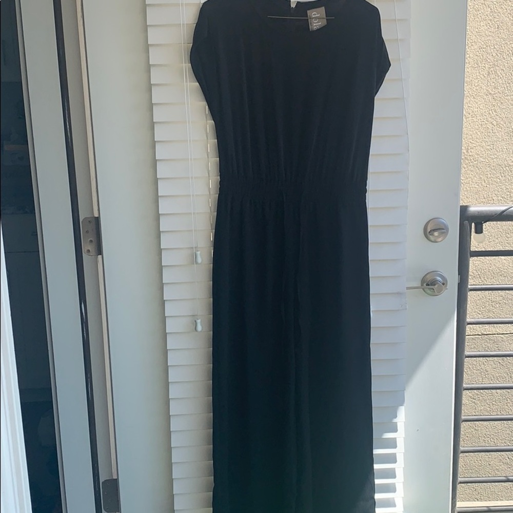 Anthropologie Black Jumpsuit